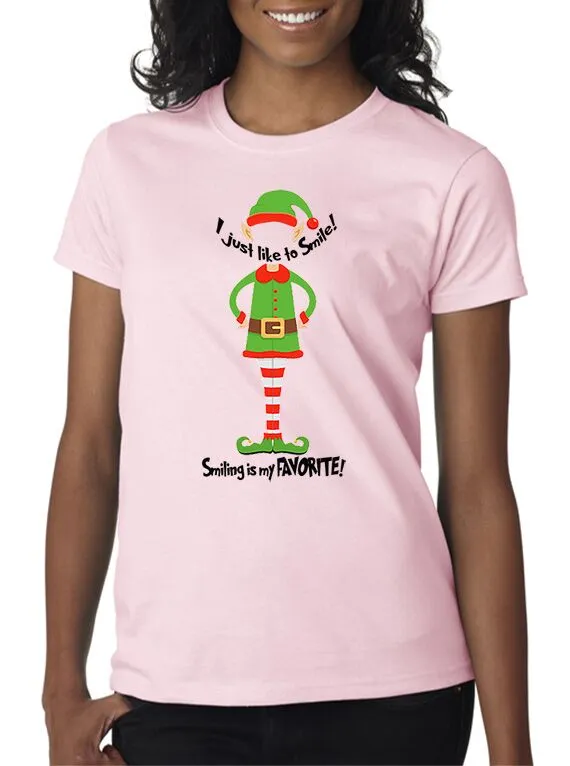 I Like to SMILE T-Shirt inspired by an ELF