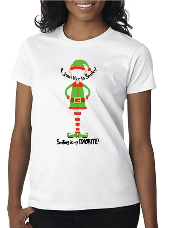 I Like to SMILE T-Shirt inspired by an ELF