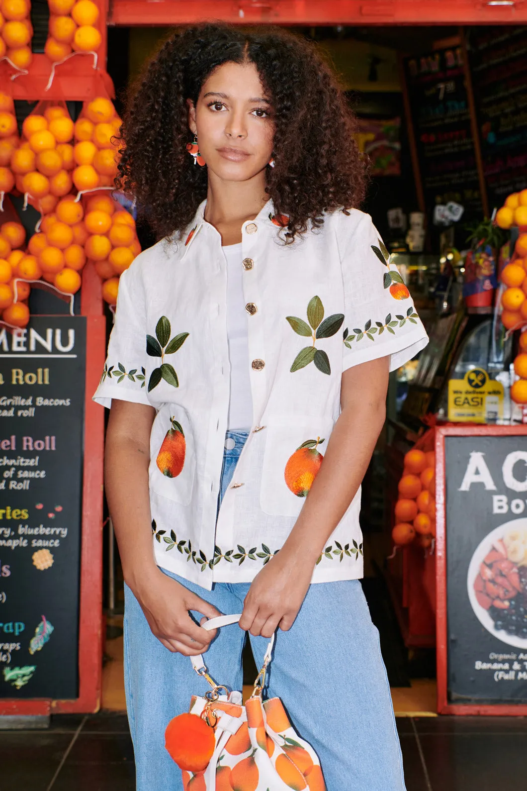 In The Peels Embroidered Shirt