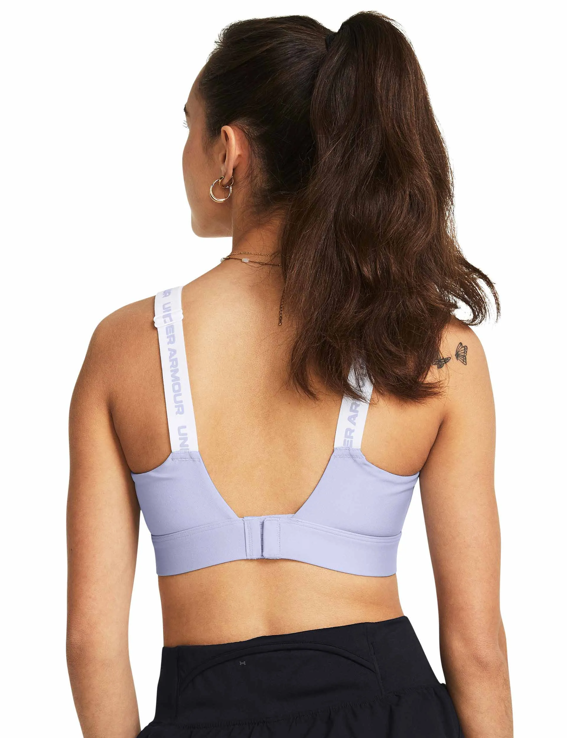 Infinity 2.0 High Sports Bra - Celeste/White