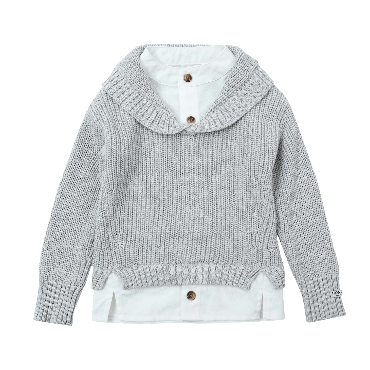 Joost Sweater | Pale Grey Melange