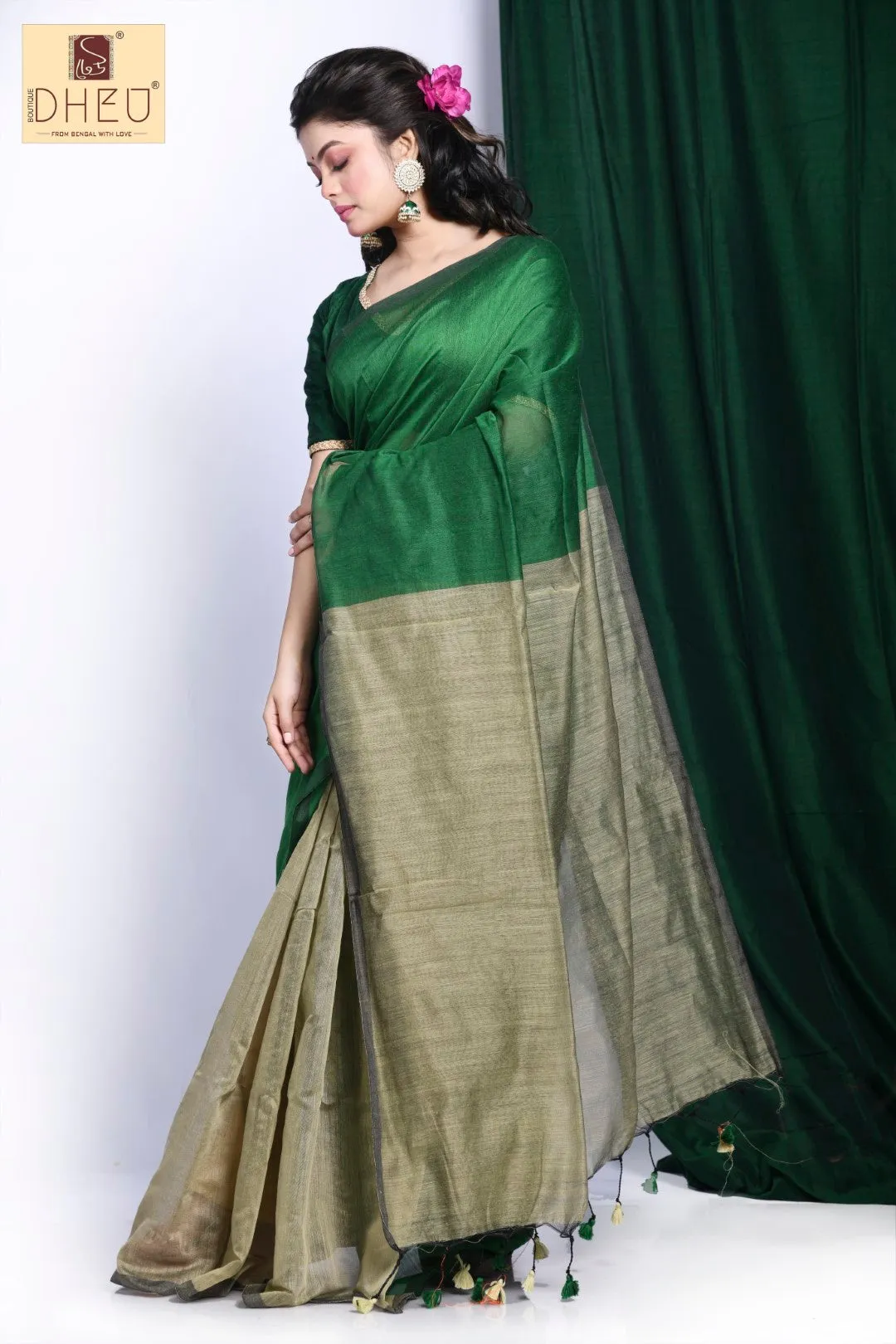 Kothay Khuji Tare-Saree-Kurta Couple Set