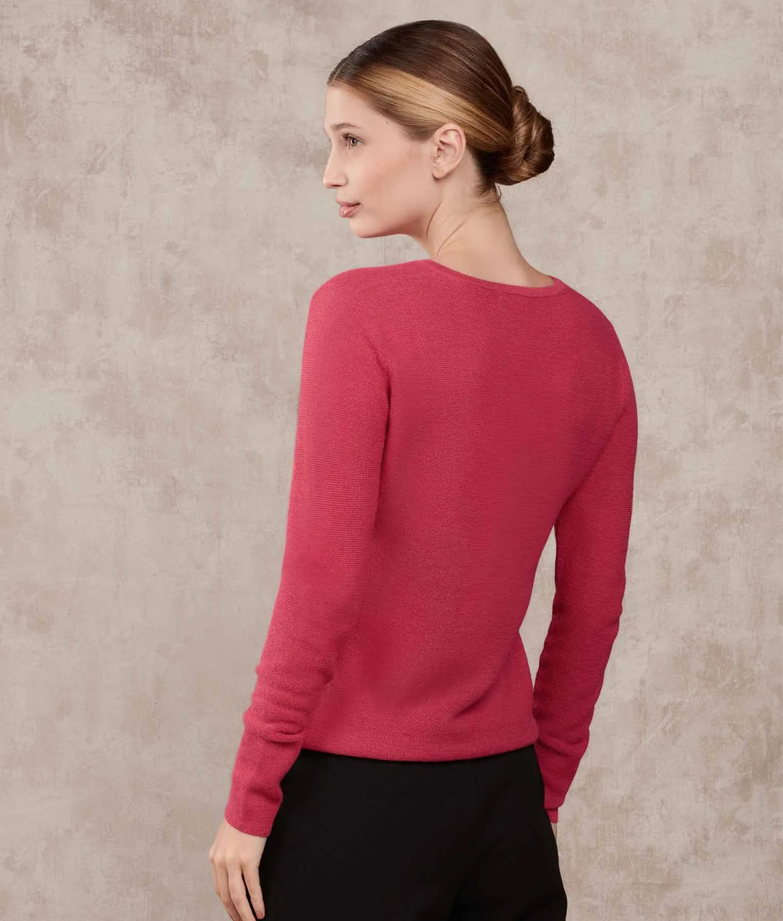 Links Basic Vee Sweater