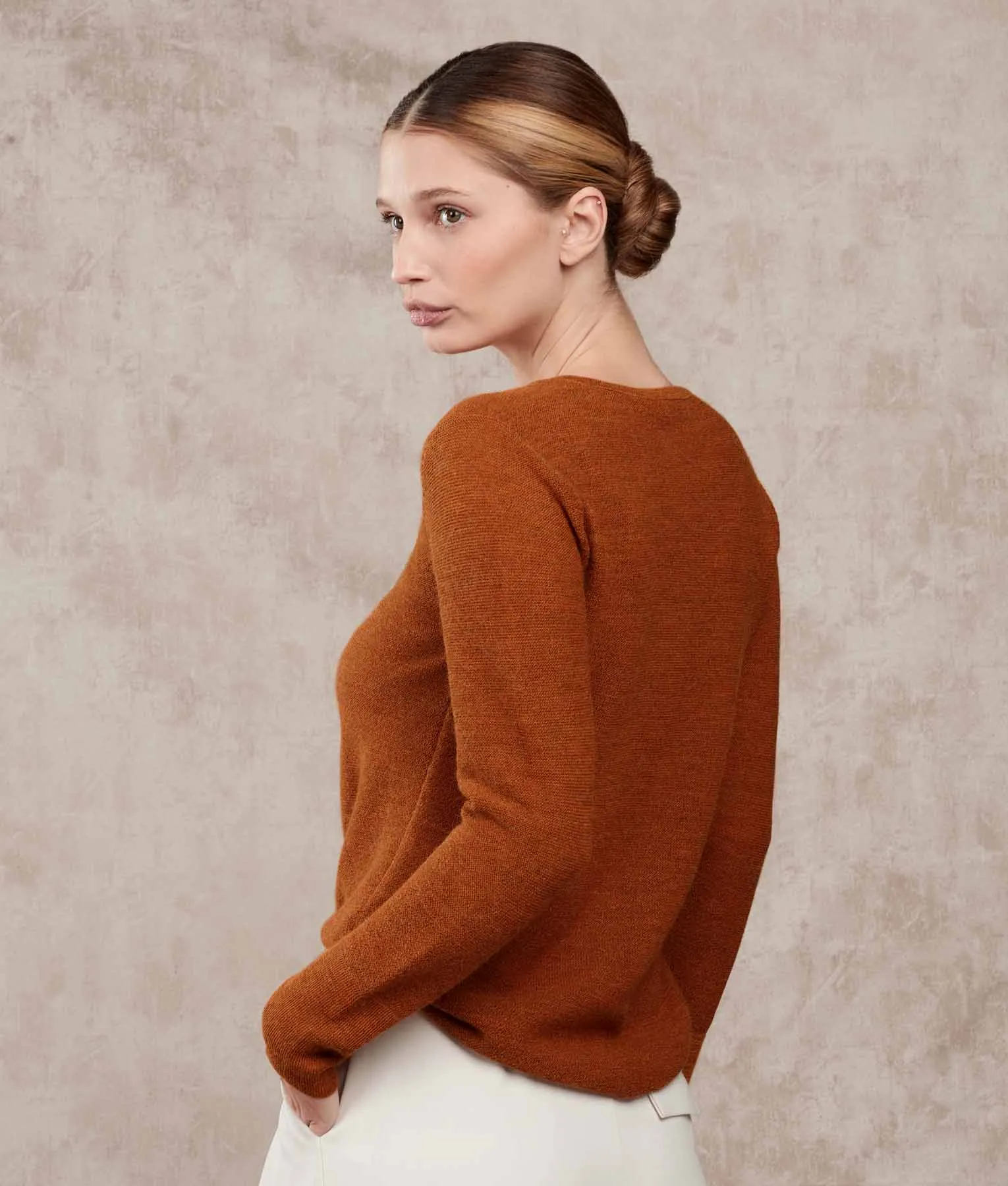 Links Basic Vee Sweater