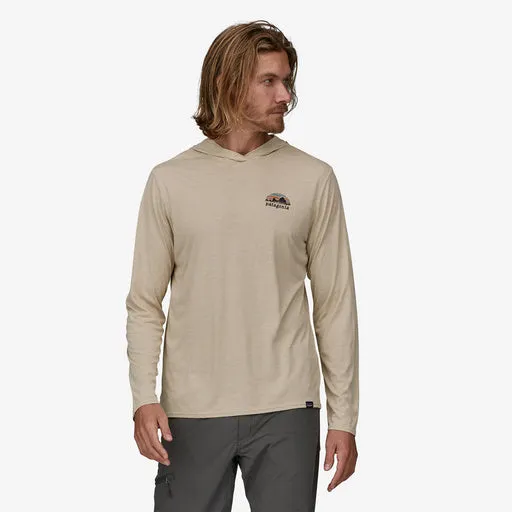 Men's Patagonia | Capilene® Cool Daily Graphic Hoody | Pumice X-Dye