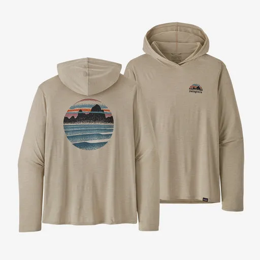 Men's Patagonia | Capilene® Cool Daily Graphic Hoody | Pumice X-Dye