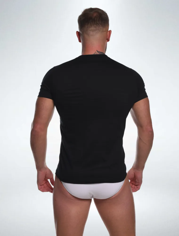 Mens T-Shirt: Dynamic Fit - Classic Black