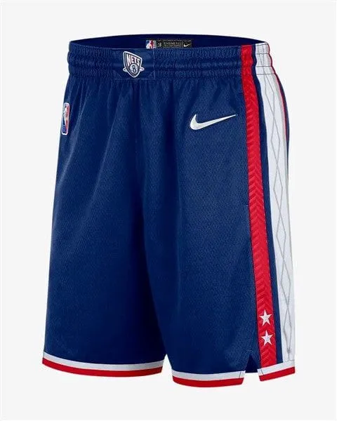 NIKE NBA BROOKLYN NETS MIXTAPE DRI-FIT SWINGMAN SHORTS