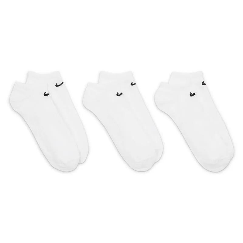 Nike Unisex Everyday Lightweight Training No-Show Socks (3 Pairs)