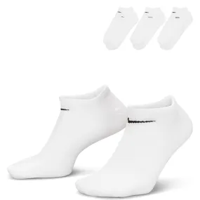 Nike Unisex Everyday Lightweight Training No-Show Socks (3 Pairs)