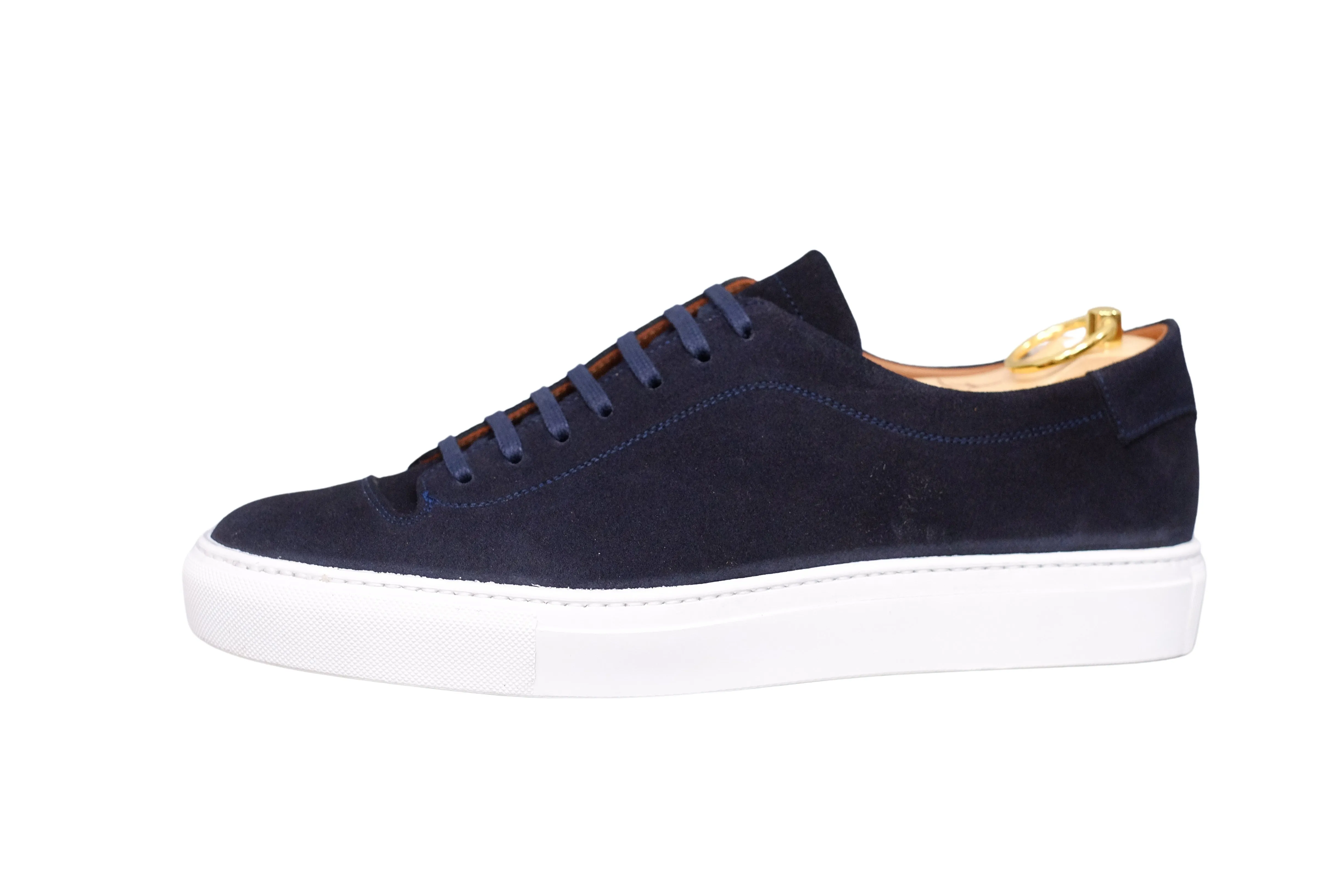 Olympia - Dark Sapphire Suede / White Sole