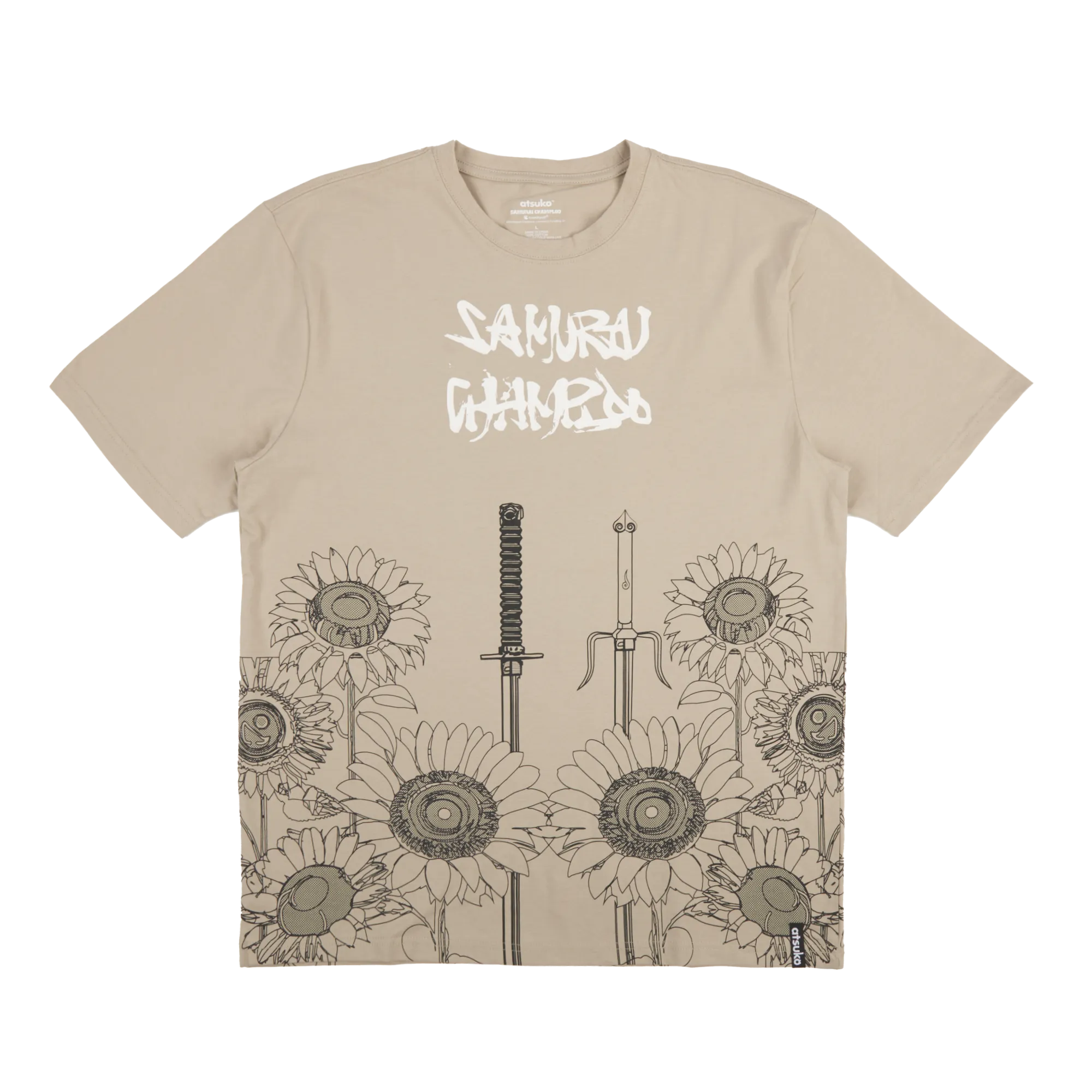 Outlaw Garden Tan Tee