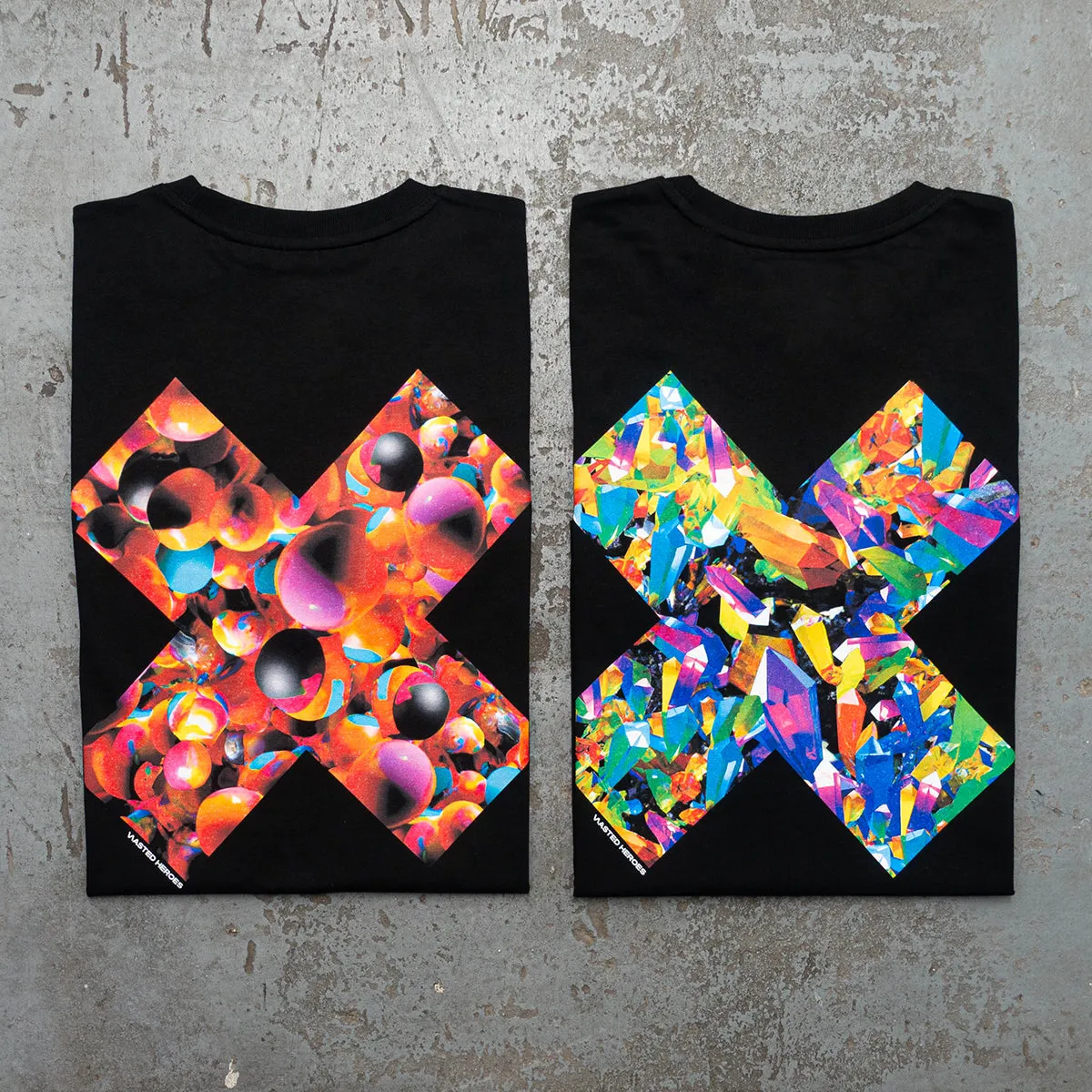 Particle X Imprint - Tshirt - Black