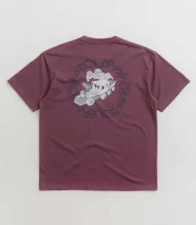 POLAR - HIJACK TEE PLUM