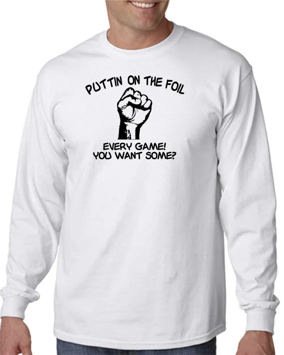 Puttin On The Foil T-shirt - Slap Shot T-shirt