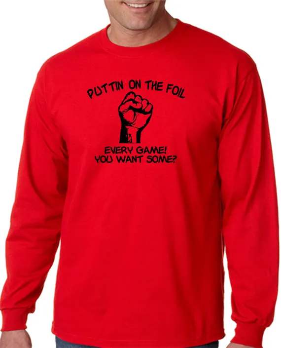 Puttin On The Foil T-shirt - Slap Shot T-shirt