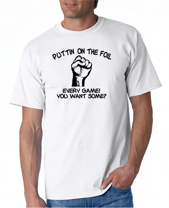 Puttin On The Foil T-shirt - Slap Shot T-shirt