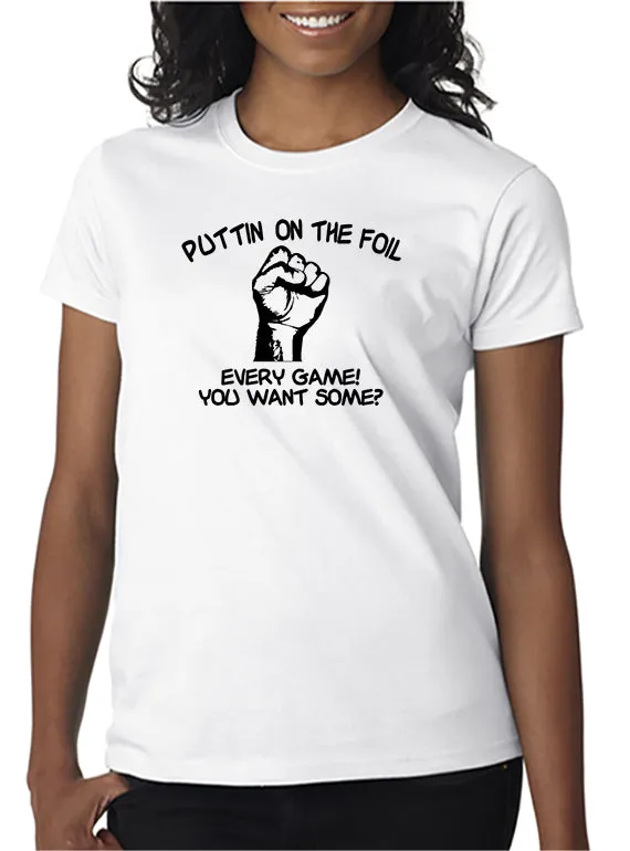 Puttin On The Foil T-shirt - Slap Shot T-shirt