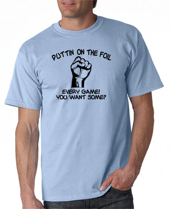 Puttin On The Foil T-shirt - Slap Shot T-shirt