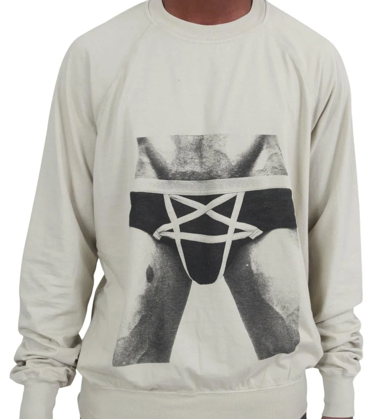 Rick Owens DRKSHDW Baseball Tee Pearl Black