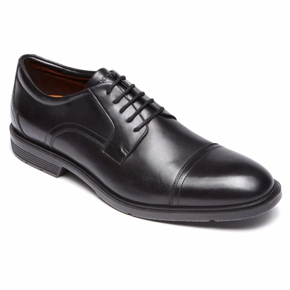 Rockport Men CITY SMART CAP TOE BLACK/LEATHER