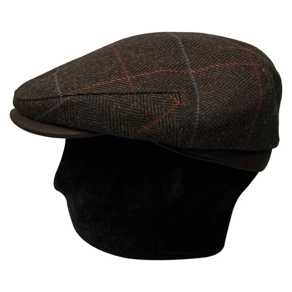 Saint Martin – Brown Plaid Ivy Cap