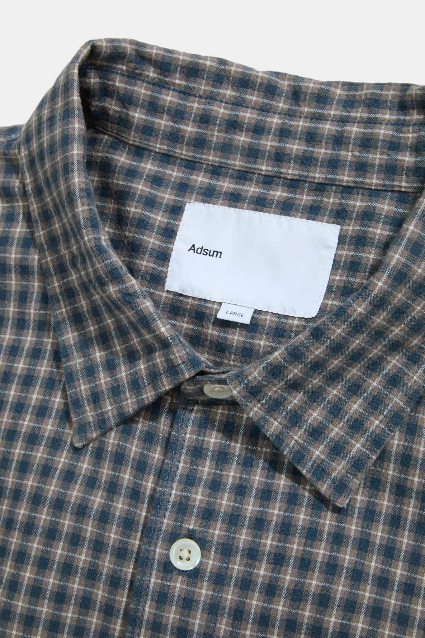 Seam Shirt - Blue Check