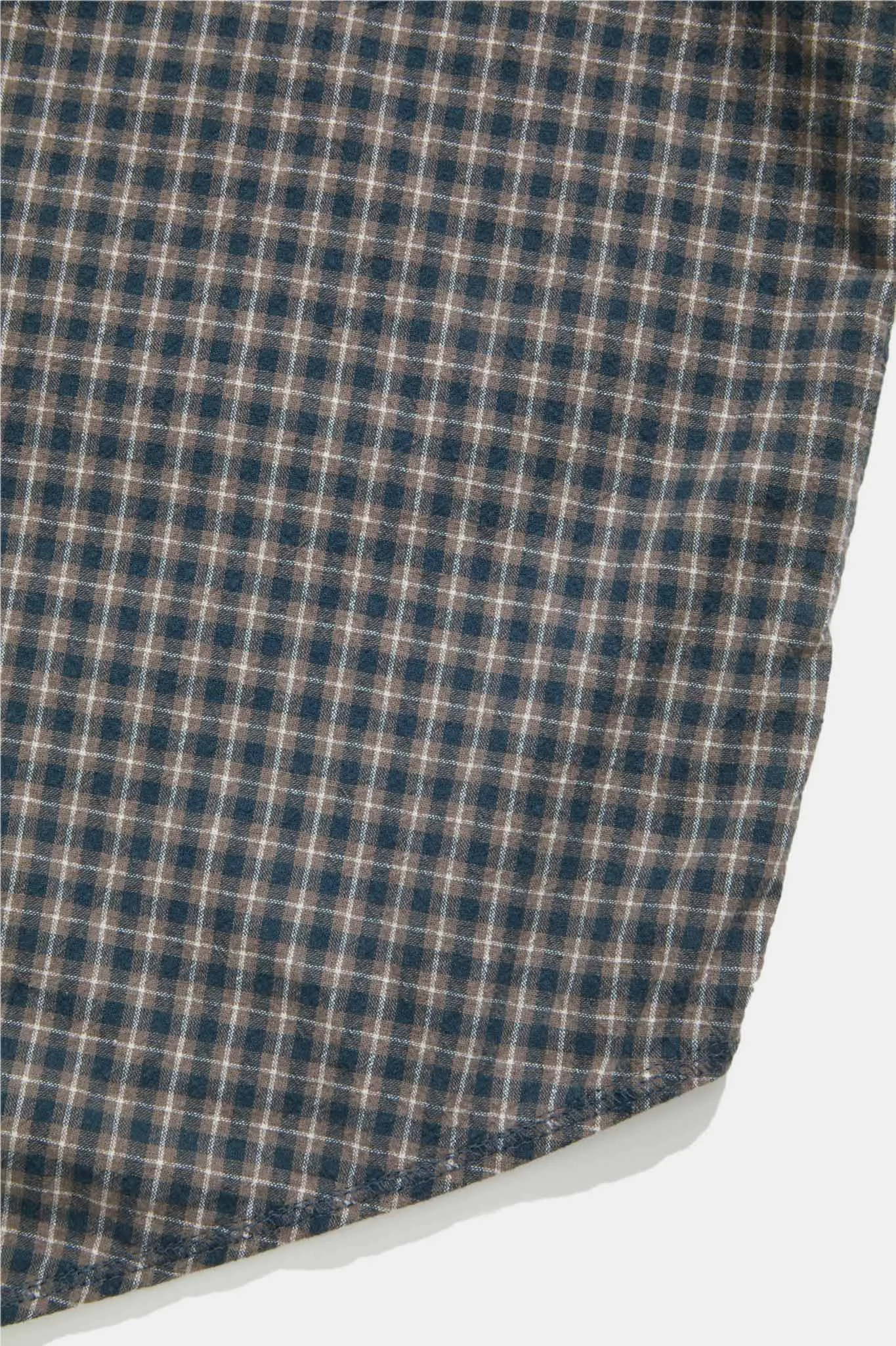 Seam Shirt - Blue Check