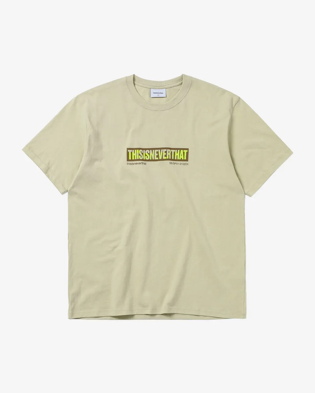 Skyscraper Tee Pale Lime