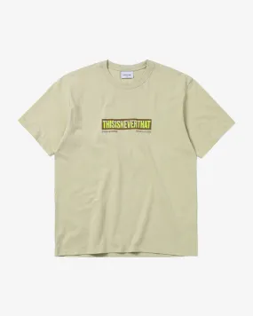 Skyscraper Tee Pale Lime