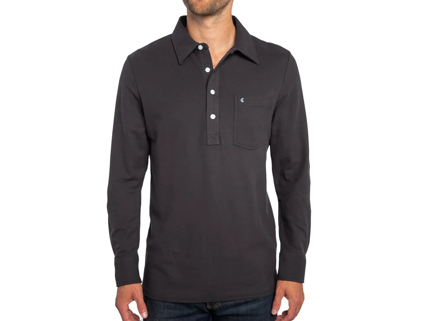 Slim Fit Long Sleeve Players Shirt - Knight Rider