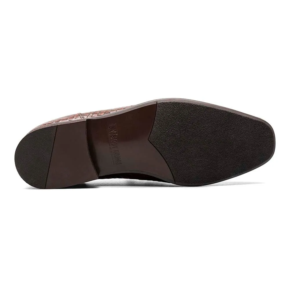 Stacy Adams Cognac FERONTE Moc Toe Bit Slip On