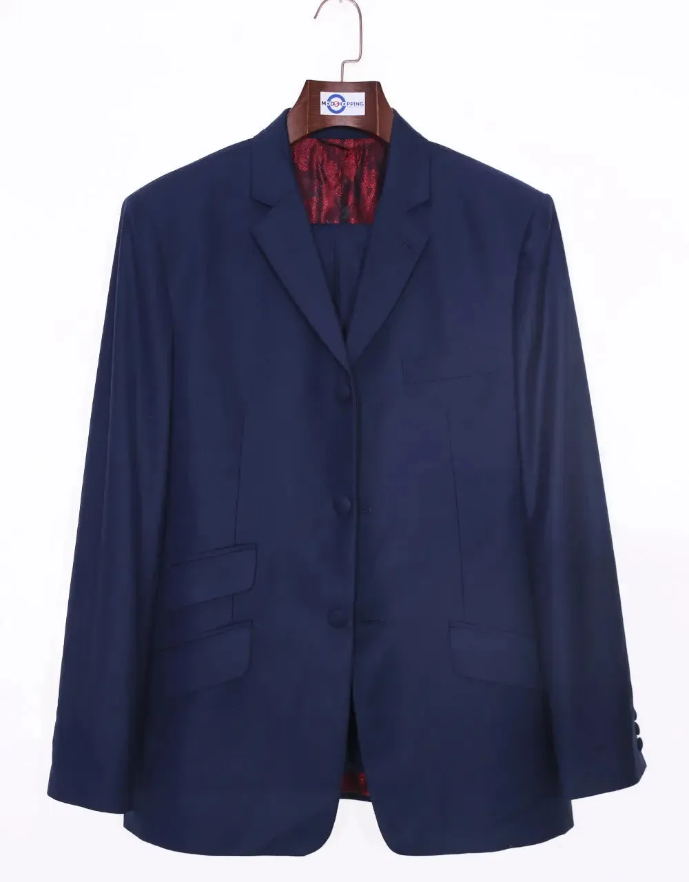 Suit Deals | Buy 1 Navy Blue Suit  Get Free 3 Products