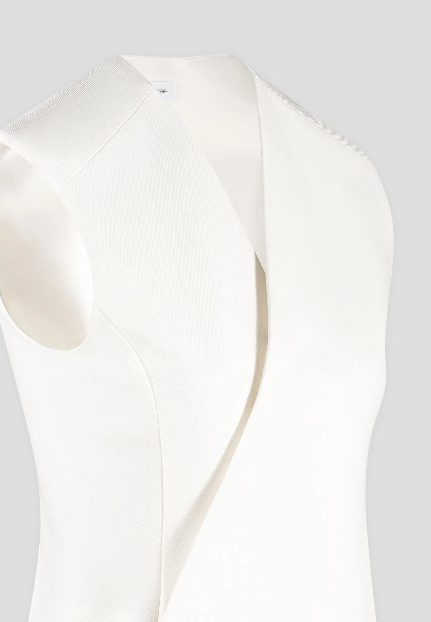 Tailored Wrap Waistcoat - Cream