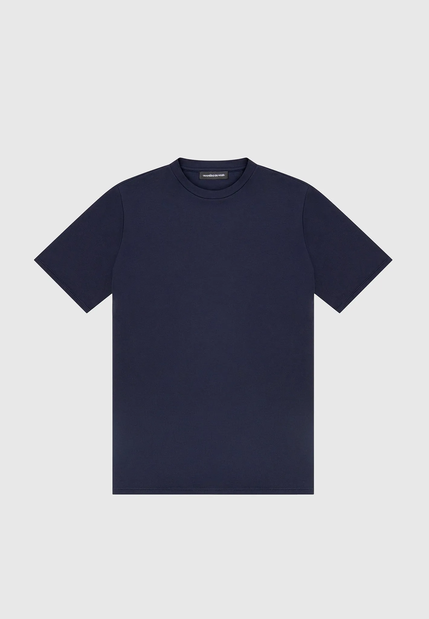 Éternel Fitted Luxe T-Shirt - Navy