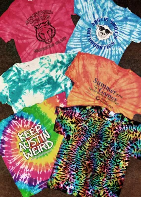 Tie Dye T-shirts Mix